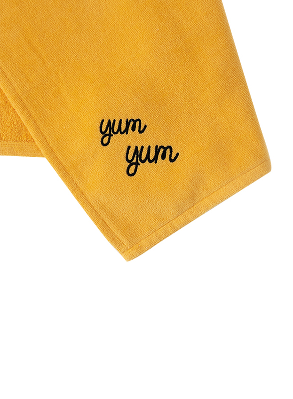 Milk & Moo Tombish Cat Velvet Hooded Towel for Babies, Orange