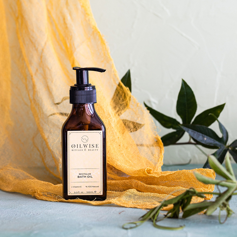 Oilwise Revitalize Bath Massage Oil, 100ml