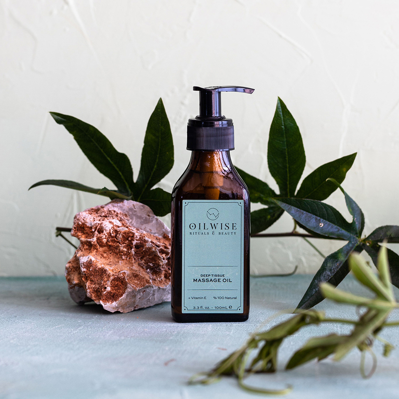 Oilwise Deep Tissue Massage Oil, 100ml