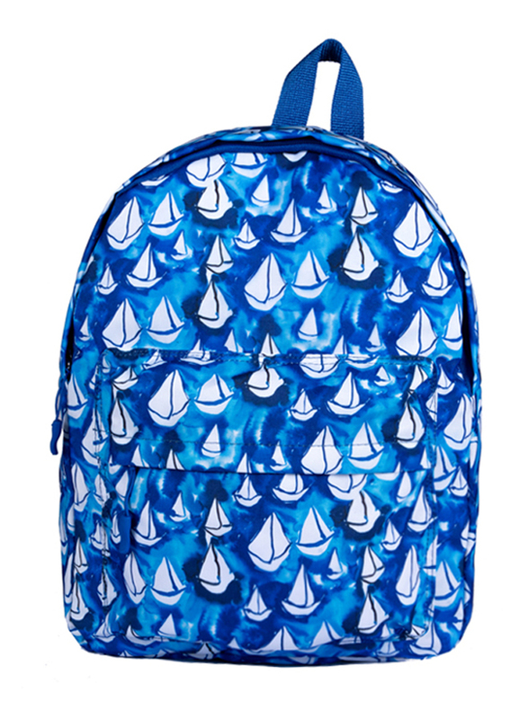 BiggDesign Anemoss Sailboat Backpack, Blue