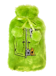 BiggDesign Cats Hot Water Bag, Green, 1 Piece