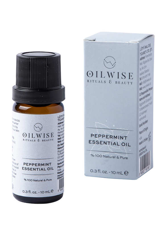 Oilwise Peppermint Essential Massage Oil, 10ml
