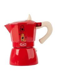Biggdesign Istanbul Espresso Coffee Machine, 150ml, Red