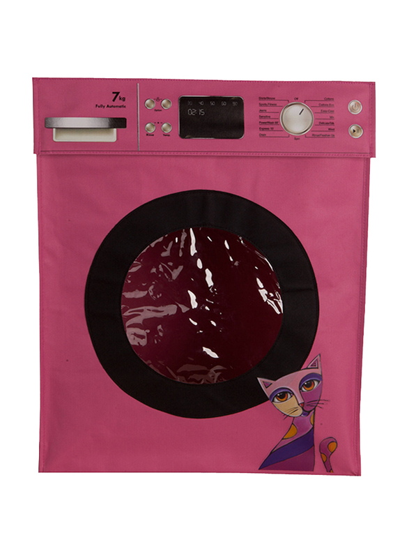 BiggDesign Nectar Dirty Laundry Basket, Pink