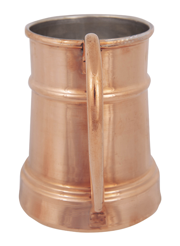Serenk 600ml Debito Copper Mug with Handle, Copper