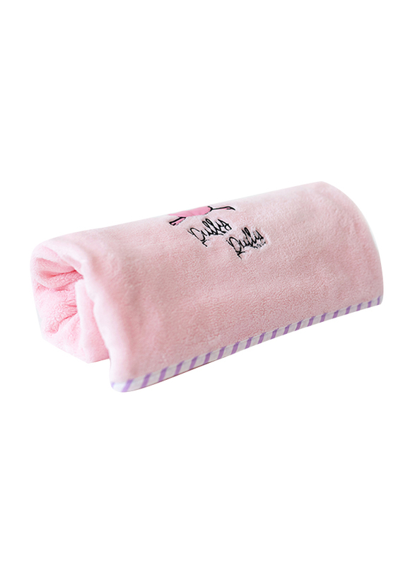 Milk & Moo Chancing Baby Blanket, 100% Oeko-Text Certified, Pink