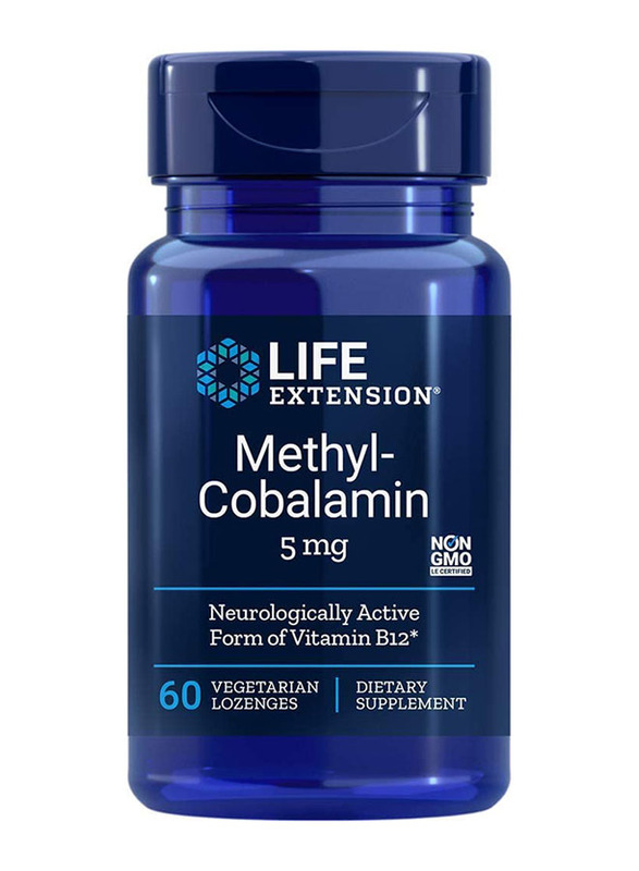 

Life Extension Methylcobalamin Dietary Supplement, 5mg, 60 Lozenges