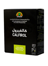 Sunlife Calfirol Calcium Vitamin D3 and Magnesium Dietary Supplement, 20 Sticks