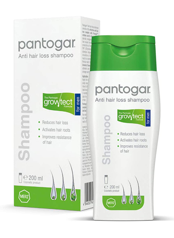 

Pantogar Anti Hair Loss Shampoo for Men for Damaged Hair, 200ml