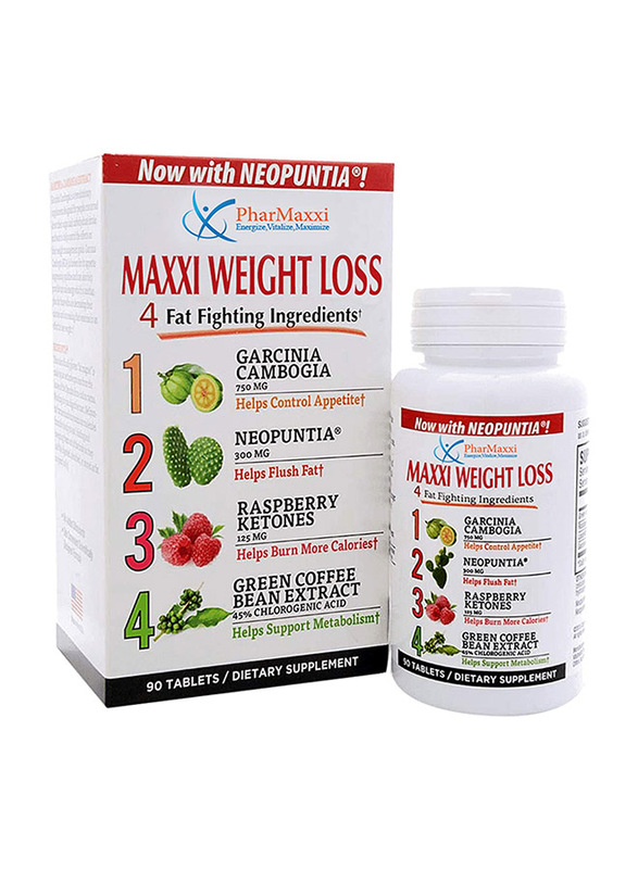Pharmaxxi Maxxi Weight Loss Dietary Supplement, 90 Tablets