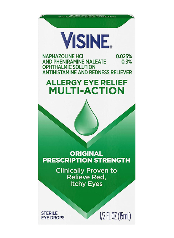 

Visine Allergy Relief Multi-Action Antihistamine Eye Drops, 15ml
