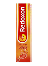 Redoxon Orange Effervescent Vitamin-C, 100mg, 15 Tablets