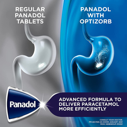 Panadol Advance with Optizorb for Fast Pain Relief, 48 Tablets