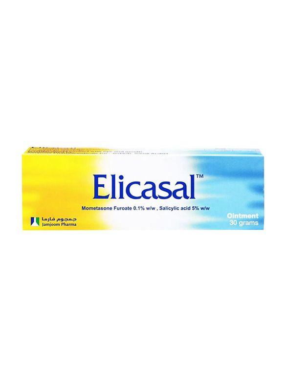 

Elicasal Ointment to Treat Skin Diseases Like Eczema and Psoriasis, 30gm