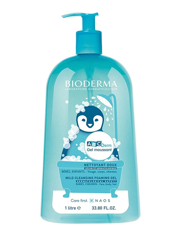 

Bioderma 1 Liter ABCDerm Mild Cleansing Foaming Gel for Babies