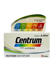 Centrum Lutein Multivitamin Dietary Supplement, 30 Tablets