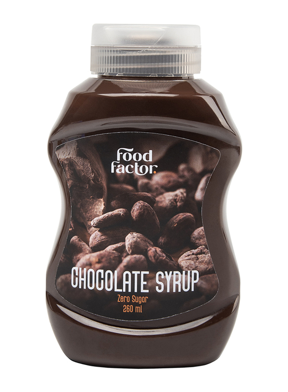 

Food Factor Chocolate Syrup Zero Sugar, 260ml