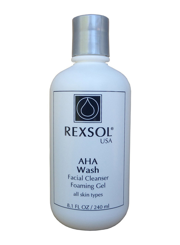 

Rexsol AHA Wash Facial Cleanser, 240ml