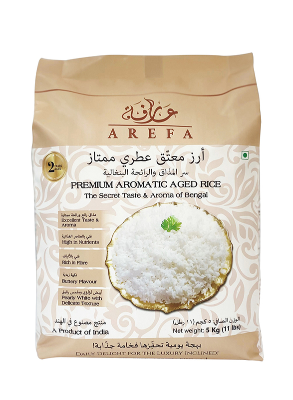 

Arefa Premium Aromatic Aged Rice, 5 Kg