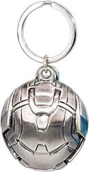 Marvel Avengers Hulk Buster Head Key Chain, One Size, Silver