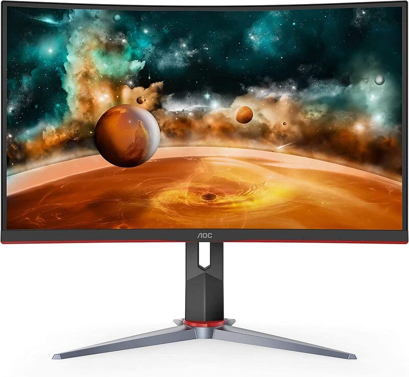 

AOC 27 inch Curved LED Gaming Monitor, Black