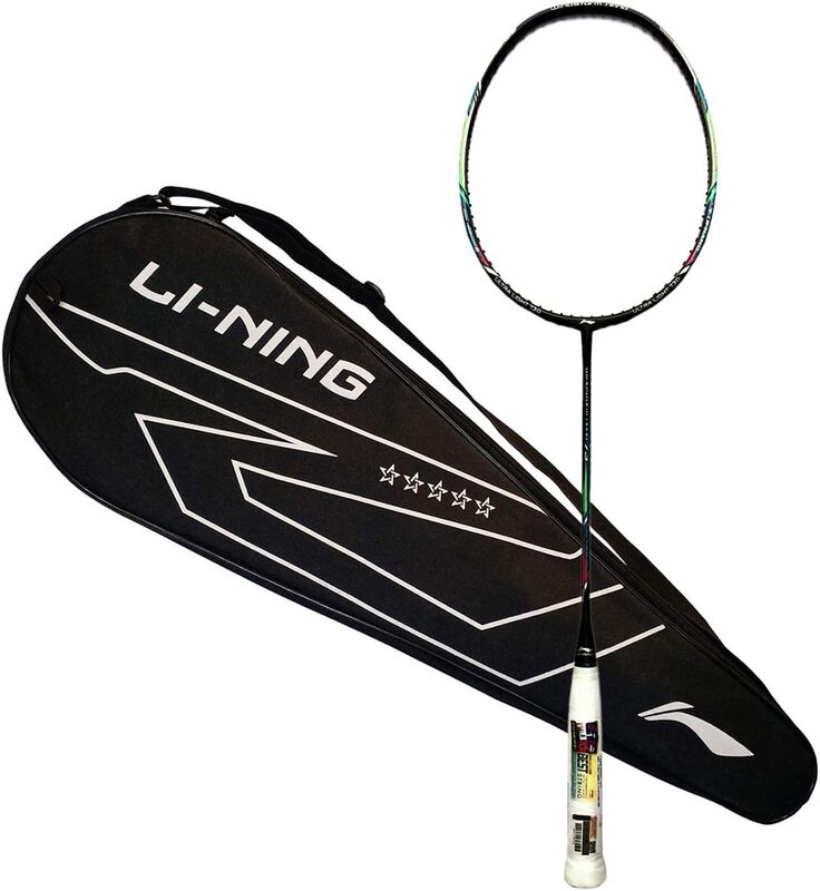 

Li-Ning Windstorm Nano 73 Professional Unstrung Badminton Racquet, Black