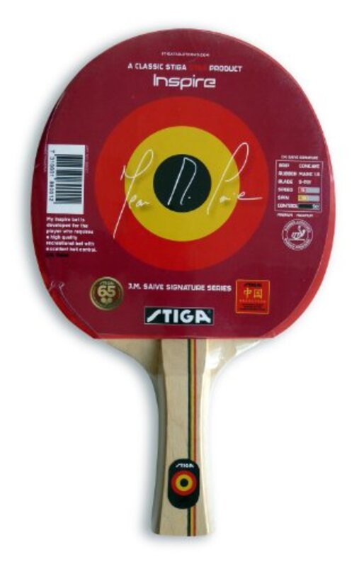 

Stiga Inspire Table Tennis Bat, Red