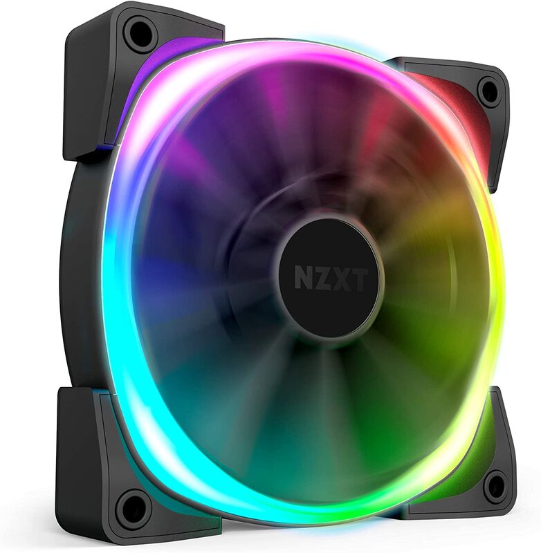 

NZXT Aer RGB Case Fan, 120mm, HF-28120-B1, Black