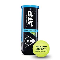 Dunlop Unisex Tennis Ball, Pack of 3, One Size, Yellow