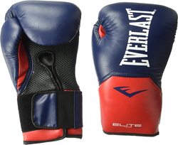 Everlast 16-Oz Pro Style Elite Training Gloves, Red/Blue