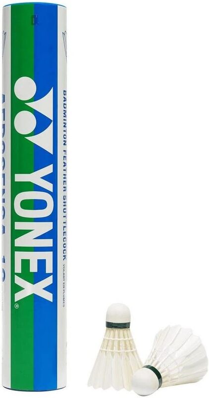 

Yonex Aerosense As 20 Feather Shuttle Speed, 12 Pieces, White