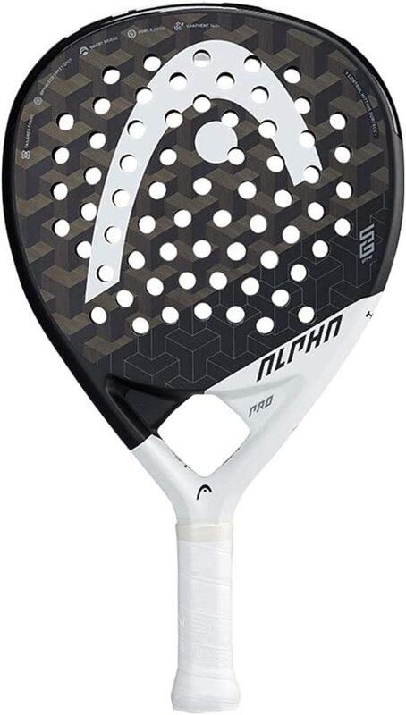 

Head Graphene 360+ Alpha Pro Pedals Racket, Black/White