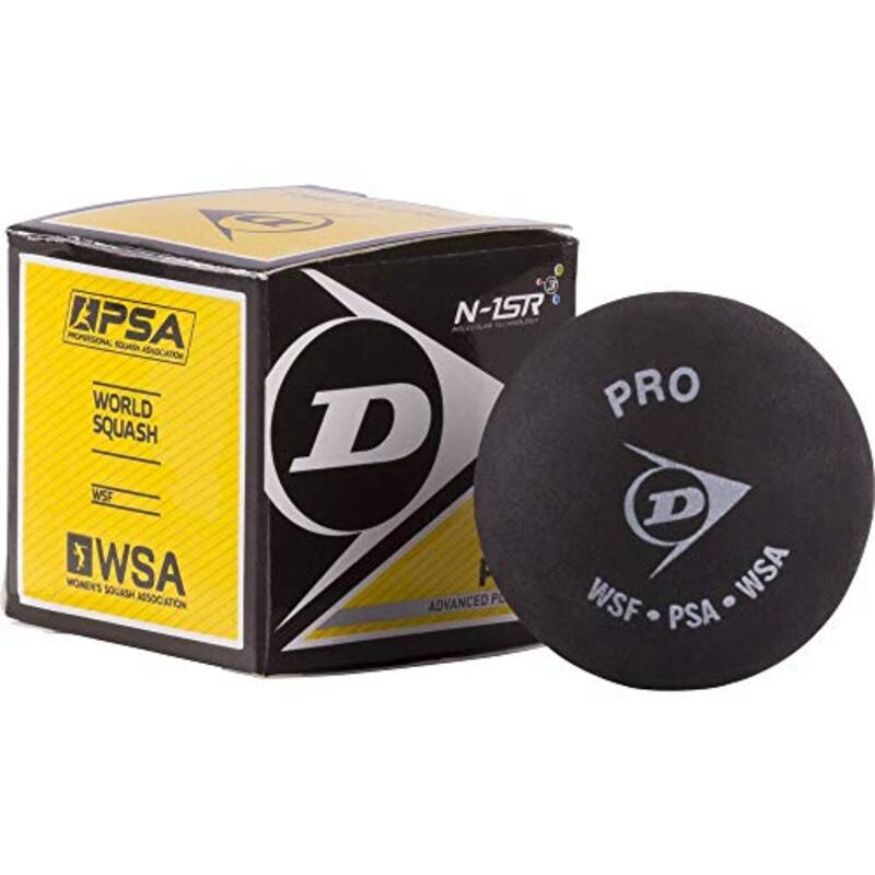 

Dunlop Unisex Squash Ball, Small, Black