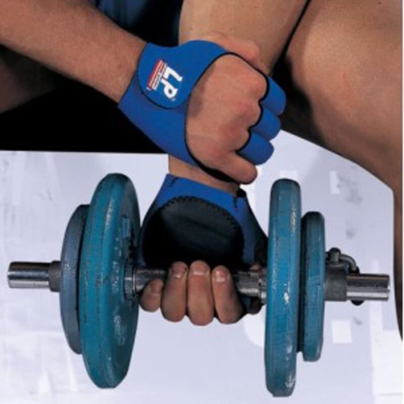 

LP Unisex's Neoprene Fitness Gloves, Small, 2 Pieces, Blue/White/Black