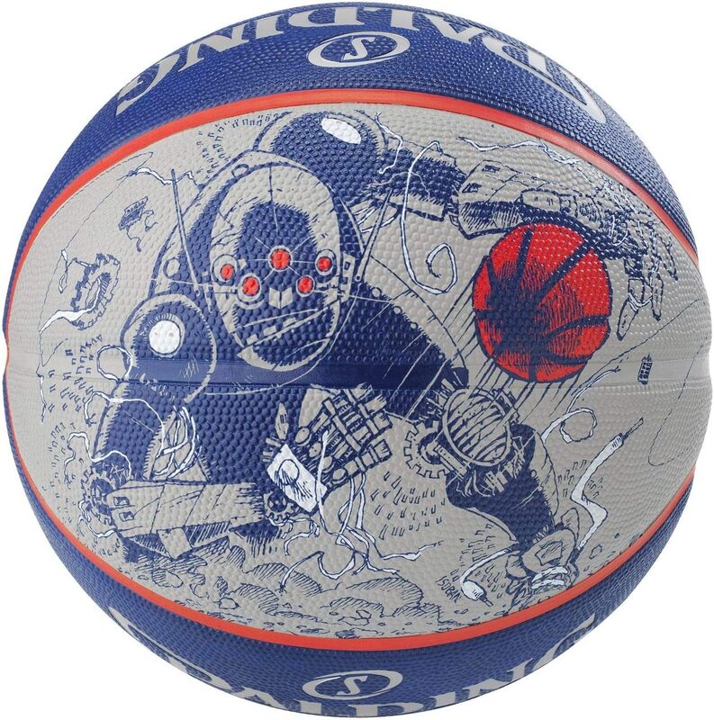 

Spalding Size-7 NBA Sketch 2.0 Outdoor Basketball, Blue