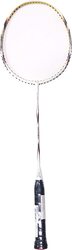Li-Ning Super Series SS21 G5 Unstrung Badminton Racquet, Size 1, White/Black