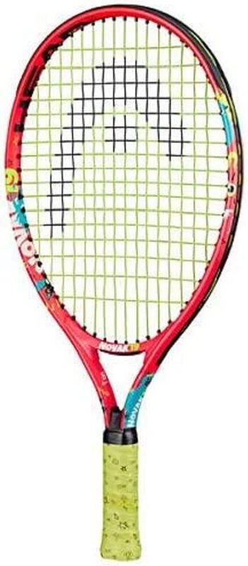 

Head Youth Novak 19 Tennis Racket, One Size, Orange/Teal/Red