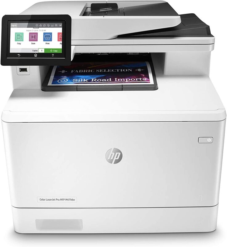 

HP Color LaserJet Pro M479DW Laser Printer, White