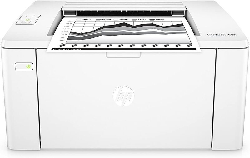 

HP LaserJet Pro M102W Wireless Laser Printer, White