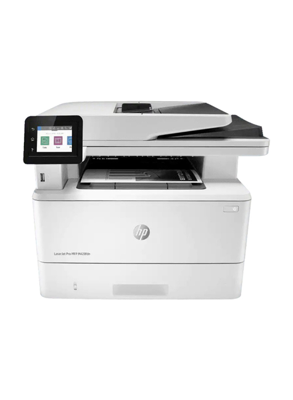 

HP LaserJet Pro M428FDN Multifunction Mono Laser Printer, White