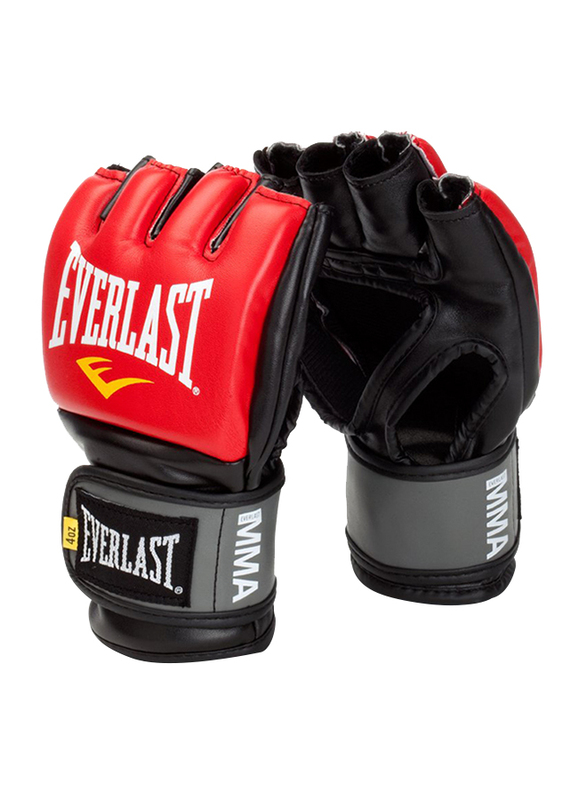 Everlast Pro Style Grappling Gloves, EV7778RLXL, Red/Black