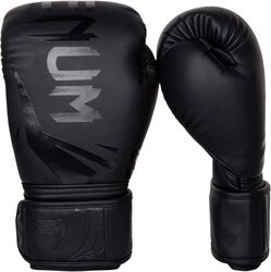 Venum 10-Oz Challenger 3.0 Boxing Gloves, Black