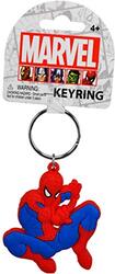 Marvel Avengers Spiderman Full Figure Soft Touch Key Chain, One Size, Red