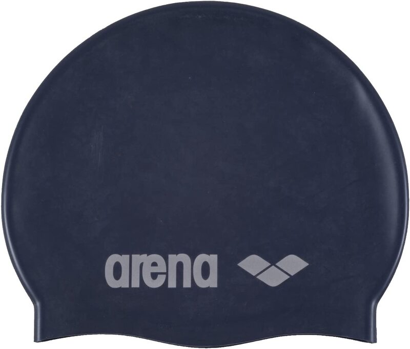 

Arena Classic Youth Silicone Swim Cap, One Size, Blue