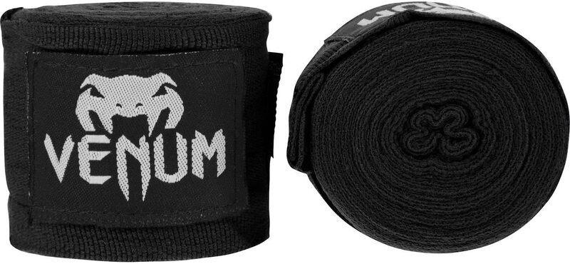 

Venum 4-Meters Boxing Hand Wrap, 0429, Black