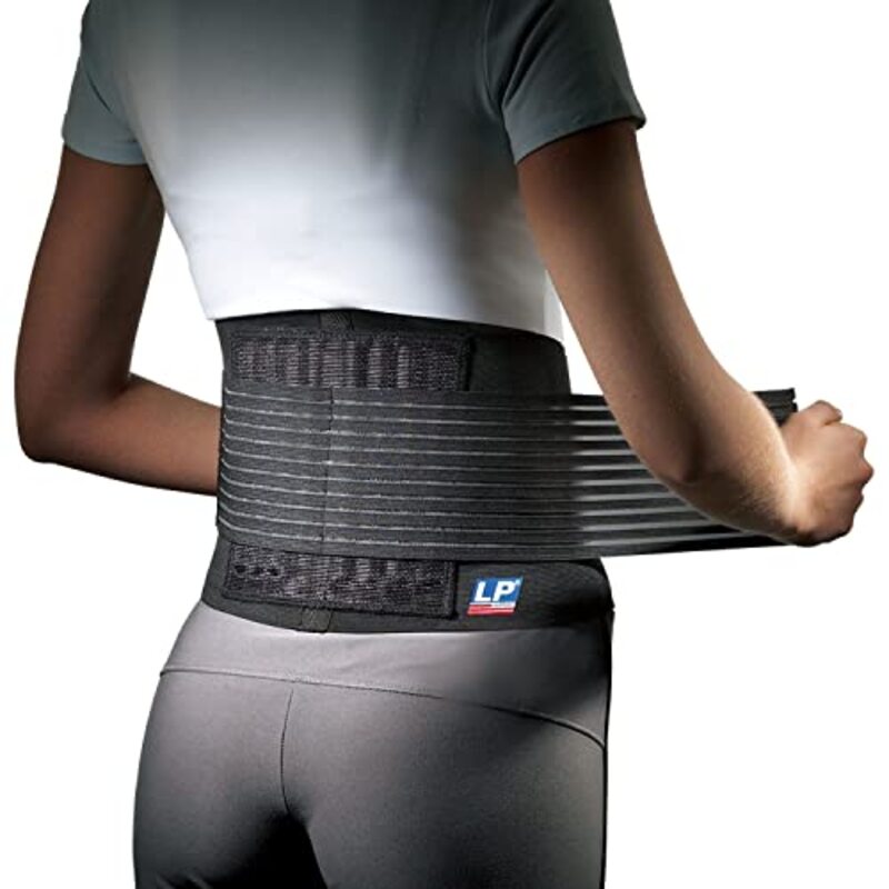 

LP Support Back Support With Stays, 919, Black
