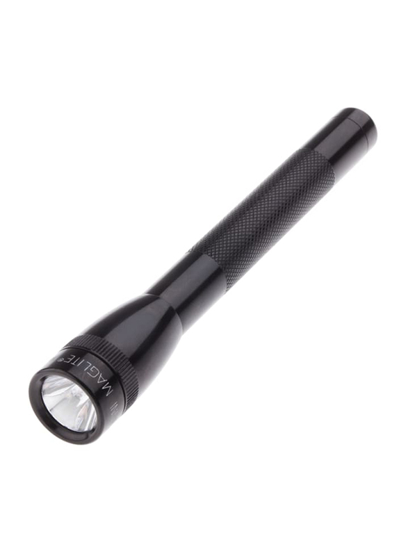 

Mag Lite M3A016R Mini 2-Cell AAA Flashlight with Clip, Black