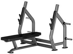 Olympic Flat Bench, Black/Grey