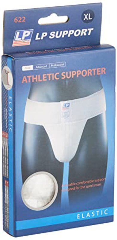 

LP Support Plastic Athletic Supporter, Small, White