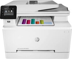 HP Color LaserJet Pro M283FW Wireless All-in-One Laser Printer, White